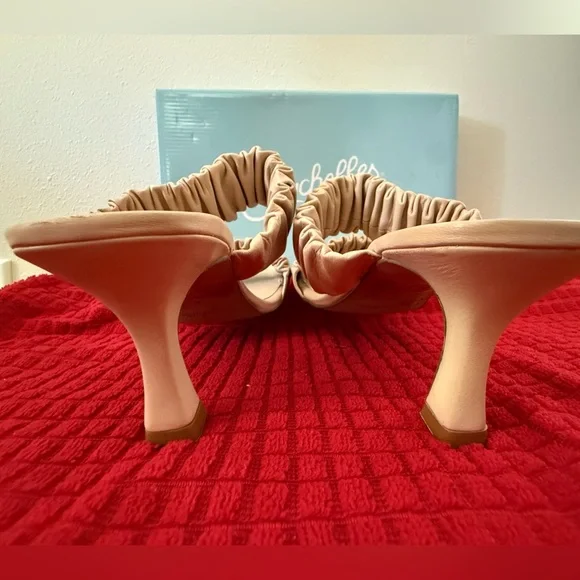 Seychelles Leeward heel in ivory leather size 8. - Picture 4 of 7